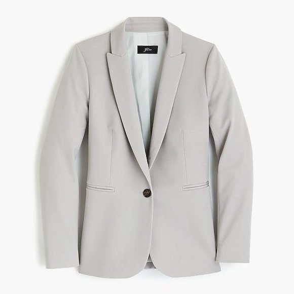 J. Crew Jackets & Blazers - J. Crew Parke Blazer in Bi-Stretch Cotton 4 Work Career Grey